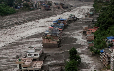 DSÖ: NEPAL'DEKİ SEL NEDENİYLE 6 SAĞLIK TESİSİ HASAR GÖRDÜ, 8 SAĞLIK ÇALIŞANI KAYBOLDU