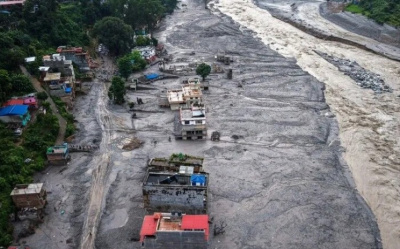 NEPAL'DEKİ SELDE HAYATINI KAYBEDENLERİN SAYISI 616'YA ÇIKTI