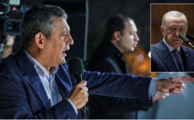 ERDOĞAN'DAN ÖZGÜR ÖZEL'E 500 BİN LİRALIK DAVA!