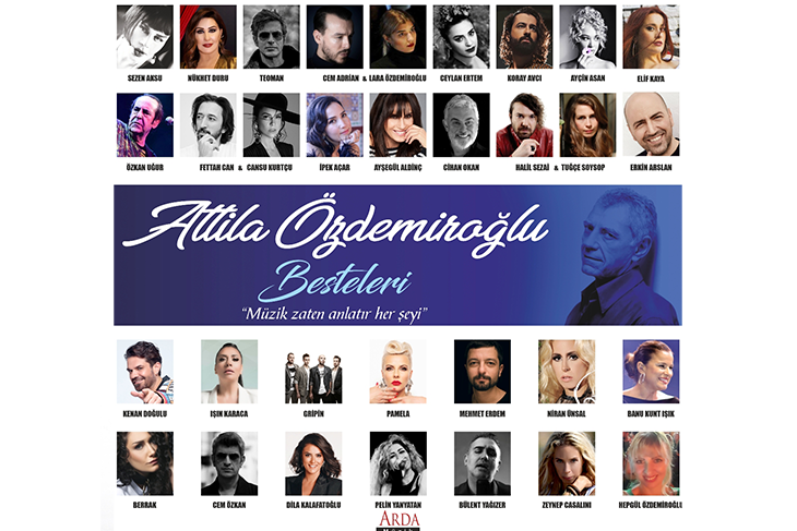 &#039;Attila Özdemiroğlu Besteleri&#039; Tribute Albümü Yayınlandı!