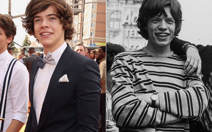 Mick Jagger, Harry Styles  ile karşılaştırmalarını doğru bulmadığını  söyledi