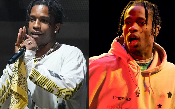 A$AP Rocky:''Travis Scott'la bir sorunum yok''dedi.