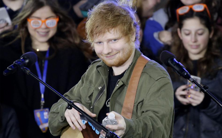 Ed Sheeran Zirvede