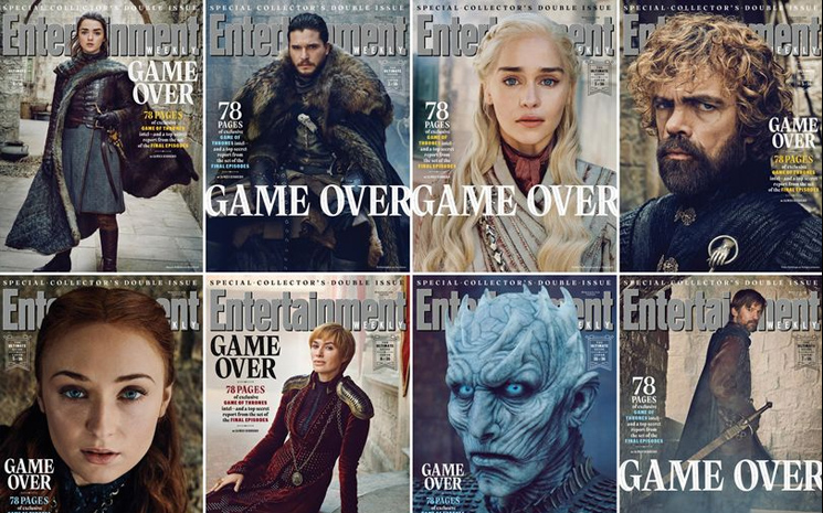 Game of Thrones'un final sezonundan yeni fotoğraflar paylaşıldı.