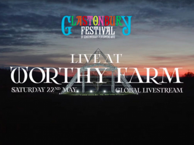 Coldplay, Haim ve Damon Albarn  Glastonbury  On-Line festivalde