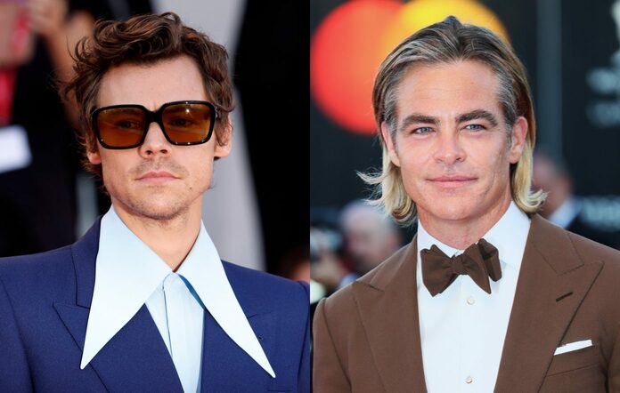 Harry Styles, Don't Worry Darling filminin galasında Chris Pine'a tükürdüğünü reddetti.