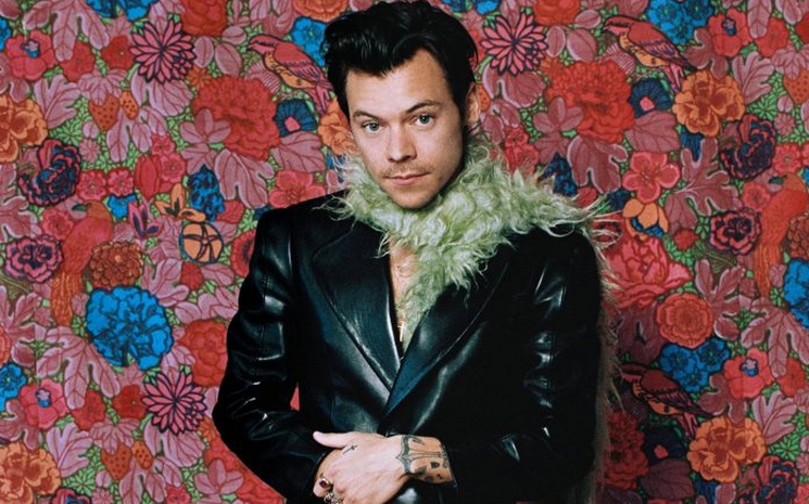 Harry Styles, klip çekerken görüntülendi