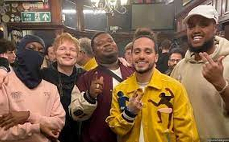 Ed Sheeran Amerikalı rapçi Russ ile işbirliği yapacak.