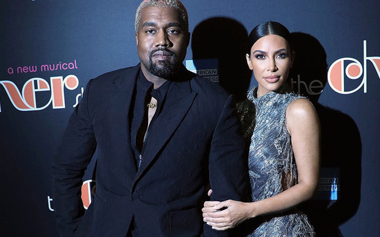 Kim ve Kanye yılbaşı partisi verdi