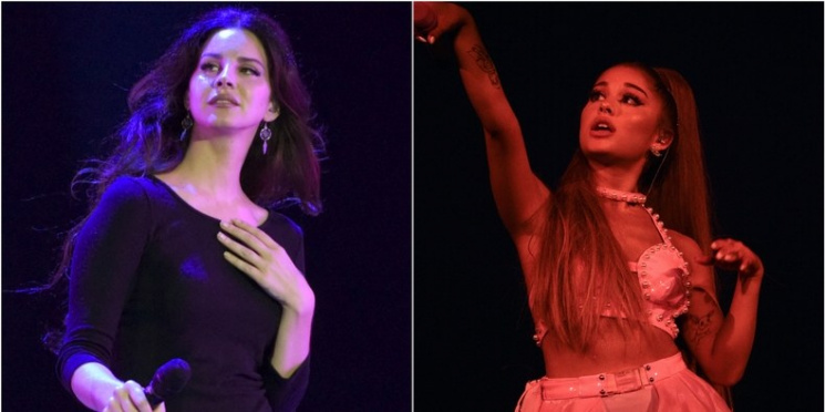 Lana Del Rey, Ariana Grande şarkısını yorumladı.