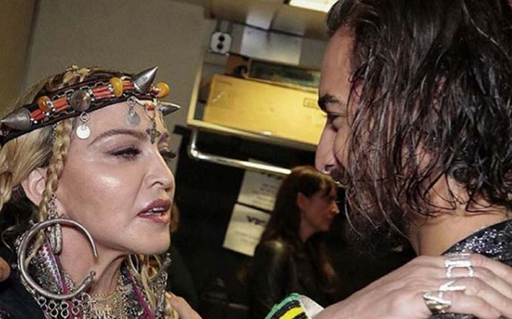 Madonna ve Maluma stüdyodalar