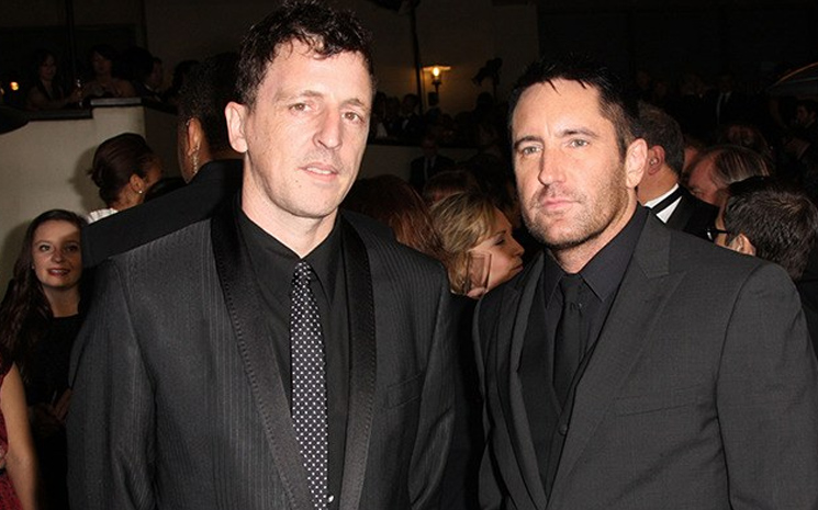 Trent Reznor ve Atticus Ross stüdyoda