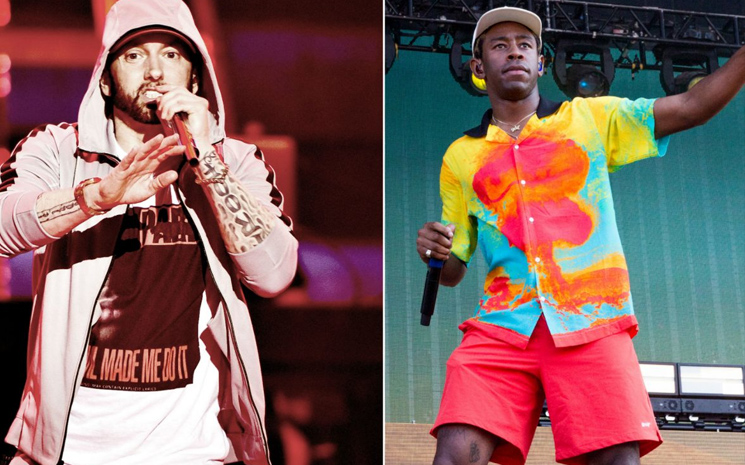 Tyler the Creator : ''Eminem en kötü beatleri seçiyor.''dedi