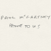 Paul McCartney feat. Ringo Starr - Home To Us